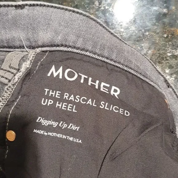 MOTHER Denim⚡️ Rascal Sliced up Heel JeansNWoTSize 30High Waisted New